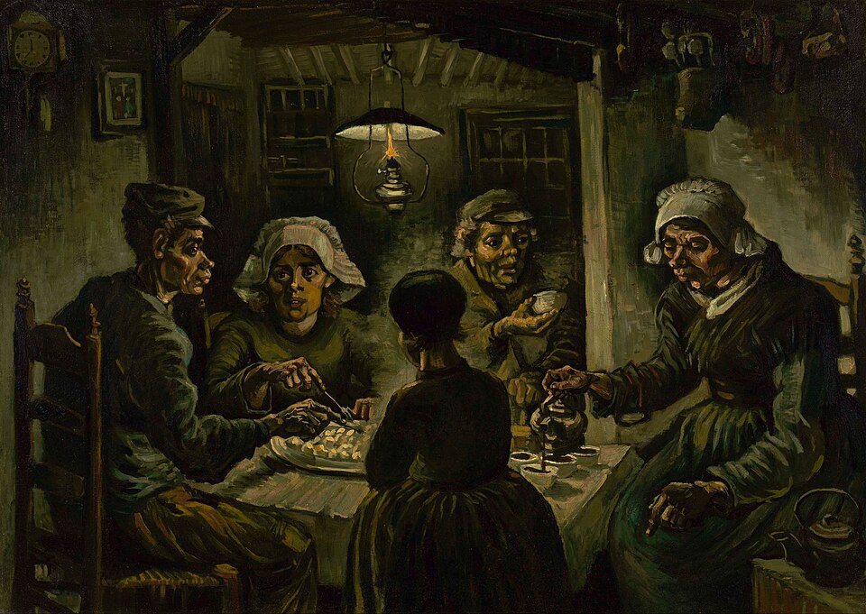 Los comedores de patatas, la primera verdad de Vincent van Gogh