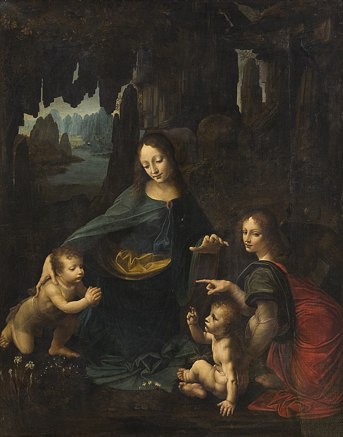Leonardo da Vinci - La virgen de las rocas